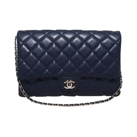 chanel clutch blue|chanel clutch with chain lambskin.